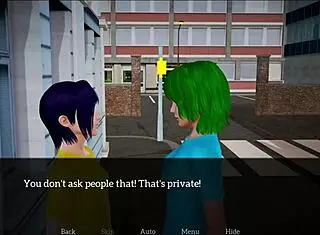 subtle hints of small tits on redhead in my new family 116