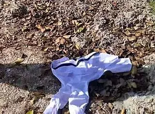 Monika Fox Stops Tour Bus For Naked Swim In Sea With Big Fake Tits