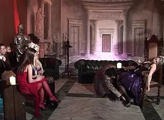 These two busty blondes jumped in for a hot threesome with anal riding and dildo play. They faced sat cowgirl style then bent over doggystyle.