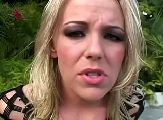 Missy Monroe Loves Jizz In Her Gaping Ass Hole