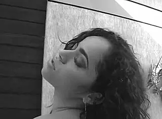 oh god i love double penetration with this latina mom... fingering her asshole in lingerie on the bed while she deepthroats and rides in doggystyle with stockings!!