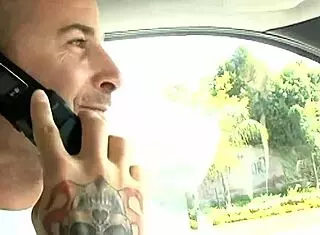 American mom with big tits gets fucked in lingerie on bed