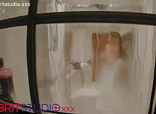 Watching Neighbor In Shower