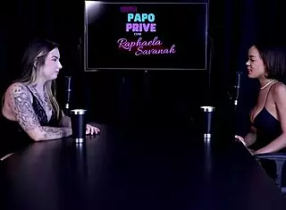 what are alice vasconcelos best moments in papo prive on sheer red