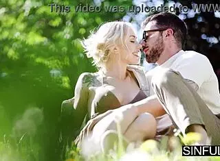 Will I ever see you again? Sensual pornstars Angie Lynx and Francis X share intimate moments for SinfulXXX.