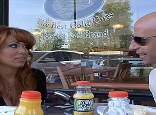 I met this sexy milf and we ended up fucking in bed with my big cock deep in her gaping pussy while she gave me a handjob and blowjob.