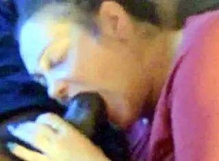 Damn, She's Giving That Big Black Cock The Sloppiest Deepthroat And Ball Licking Ever!