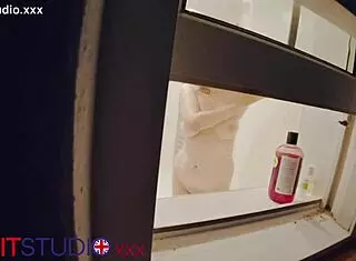 Watching Neighbor In Shower