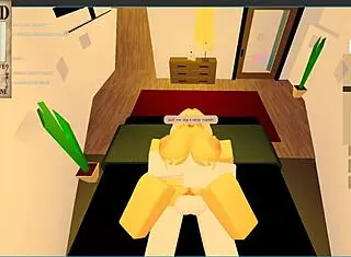 hey i'm screwing this little slut in the yacht room on roblox condo rp with catalina2991