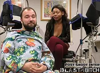 oh wow minnie rose's face gets blasted with cum after that intense pov blowjob and face fucking!