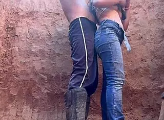 I went to check on my employee at work, but things heated up and I ended up staying for that skinny Latina ass action.