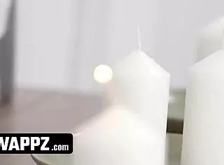 Swappz swapping massage turns into intense 4some with oiled bodies and moaning. Daddy watches as things heat up fast.