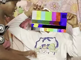 Casual couch fuck with ebony petite on sofa in homemade sex