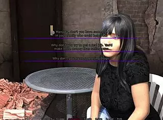 hot babe experiences intense ass fucking from old man's huge cock in hardcore hentai anime game scene