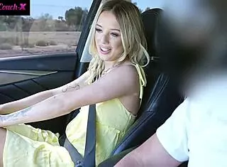 Blonde newbie Ashlyn Angel gets tight pussy pounded by agent's cock in first-time casting interview