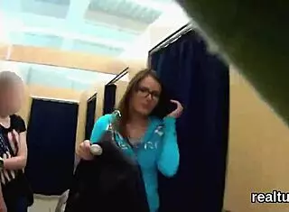 Adorable Czech chick gets seduced in the mall and poked in pov 😏