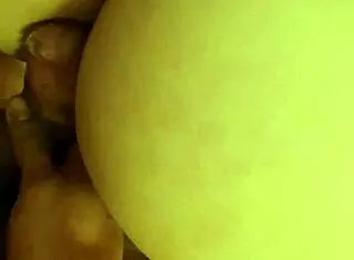 latina creampie in hotel bent over doggystyle sex 😈