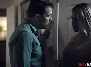 Stepmom, can you help your teen stepson with a deep blowjob and pussy licking session?