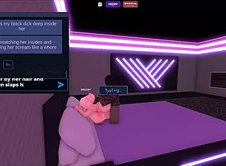 Blonde Slut GOT FUCKED Hard by Massive BBC