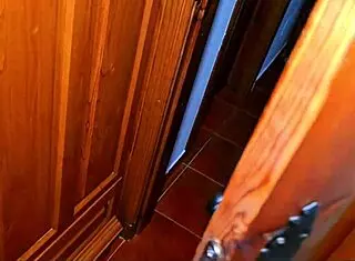 stepsister's friend stays alone with me, seduces for blowjob and doggystyle fuck with feet fetish