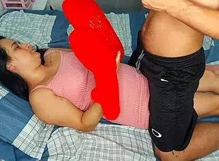 first real sex for traditional amateur wife in authentic couple's debut porno video 😈🍑