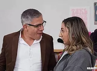 Blonde Babe Hints At Cum Swapping Footjob In Ffm Threesome With Big Ass And Tits Reality Kings Style