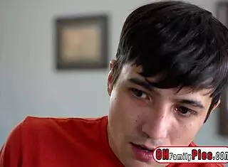 Stepsister wants stepbro to fuck her while hot redhead teen 18+ enjoys intense sex.