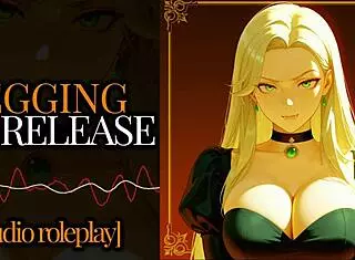 How does this f4m erotic audio make you submit to ember obedience with femdom strapon?