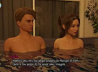 Elmwood University 12 - Brunette Cheerleader Loves Dirty Talk in My Ear! She Thanked Me for Fucking Her in Hot Tub!