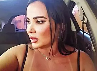 Naughty app driver ambushes young married stud