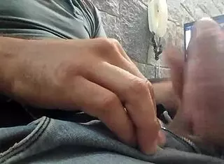 Soloboy performs solo masturbation session 33 with intense hand movements