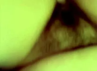 Hey, check out this ultimate pee action with big tits milf toying her hairy pussy solo in bathroom