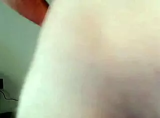 Wifes Head Locked to Fucking Machine for Ultimate Sloppy Blowjob! Deepthroat Gagging and Massive Cum Covered Facial in Homemade Bondage.