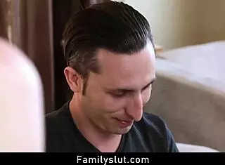 Hey, check out teen Abi Grace taking that big cock deep in her pussy before a hot cumshot in her mouth.