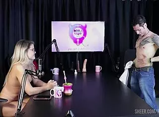 Compilados do jow jow features bruna carlos in bora cast on sheer red.