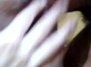 unexpected cum inside her tight pussy with dripping load and surprised reaction