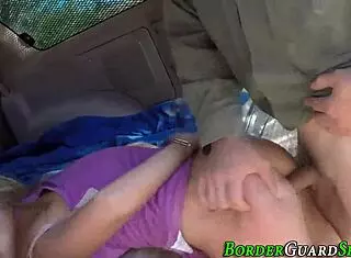 What happens when a young teen gets unexpectedly humped outdoors in high definition close-up action?