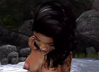 Honey riding hood with blonde interracial cock and vibrator action