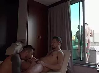 Curious Japanese Gay Axel Abysse Joins Erebo In Wild 4Way With Intense Anal Prolapse And Fisting Action.