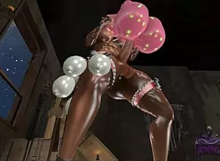 Oh god, my 7-foot tranny body with this fat 13-inch cock needs someone to fuck me hard in double vision ep 1