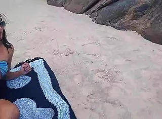 Fui Na Praia Naturista Fazer Sexo Ao Ar Livre