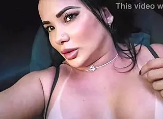 Naughty app driver ambushes young married stud