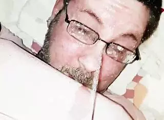 Hey, check out this huge self golden shower by Chris Brooks