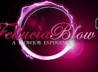 Blonde Babe Gives Sensual Blowjob and Handjob to Cumshot