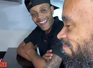 Amateur Latina Rides Cock in Cowgirl While Licking Pussy in Threesome. Then Shares Cum with Friend in Homemade Brazilian Cuckold Session.