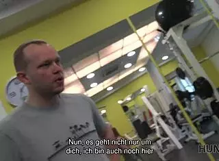 Naive fitness babe fucks rich guy instead of training in Czech cuckold scenario