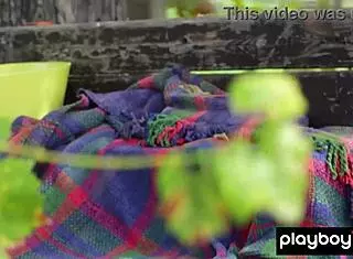 Petite Asian Babe Katana Strips Naked to Show Shaved Exotic Pussy Outdoors