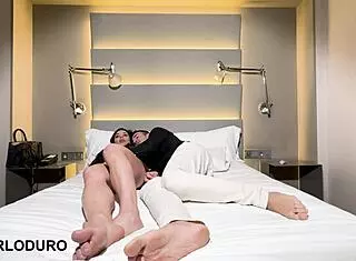 Amazing gapes after anal sex with Luiza Marcato footjob creampie! Full vid with Carlo Duro available now!