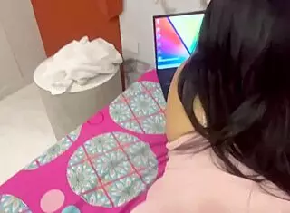 Perverted stepson fucks huge ass madrastra tight pussy rough doggystyle!