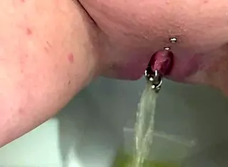 Pee compilation of 8 videos by Aqua Pola hot milf very strong stream pissing compilations by pierced pussy